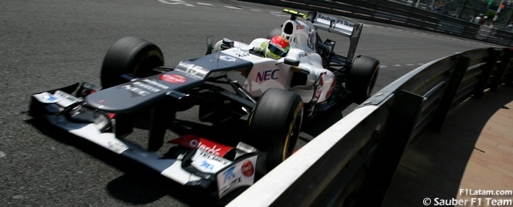 Sergio Pérez partirá desde la última posición - Reporte Clasificación - GP de Mónaco - Sauber 