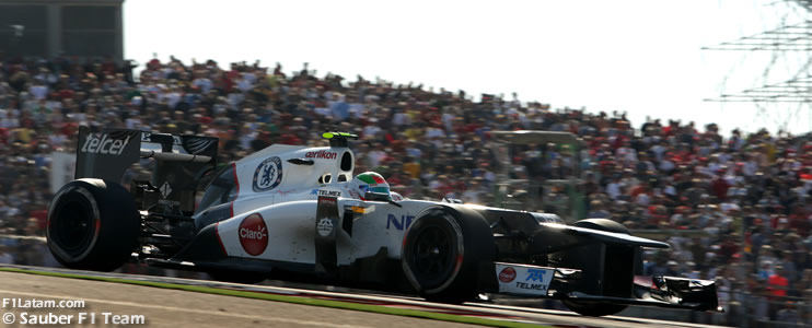 Sergio Pérez a un paso de la recompensa - Reporte Carrera - GP de Estados Unidos - Sauber 