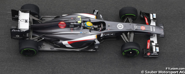 Gutiérrez casi completa la distancia de carrera en pruebas - Reporte Viernes - GP de España - Sauber 