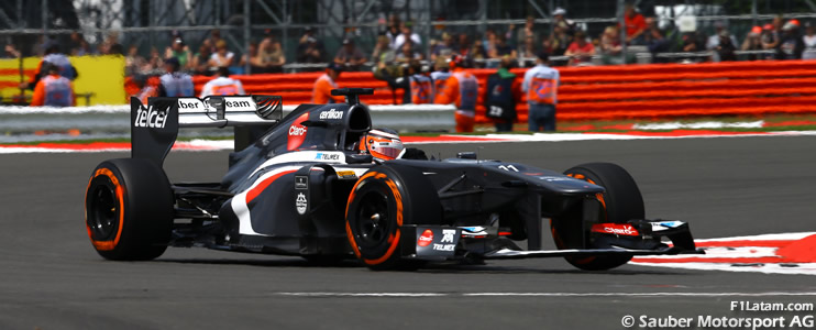Hülkenberg se lleva el último punto - Reporte Carrera - GP de Gran Bretaña - Sauber 