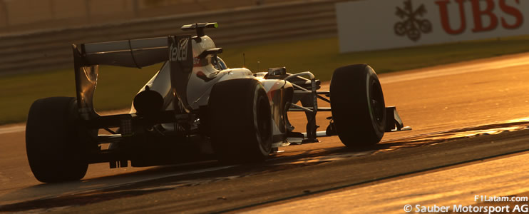 Sólida base establecen Hülkenberg y Gutiérrez - Reporte Viernes - GP de Abu Dhabi - Sauber 