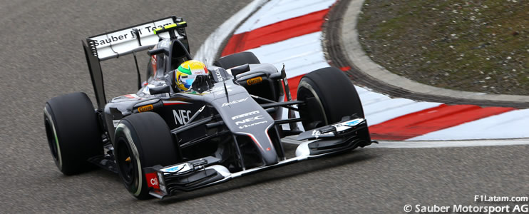 Problemas de embrague y ERS en el auto de Esteban Gutiérrez - Reporte Viernes - GP de China - Sauber
 