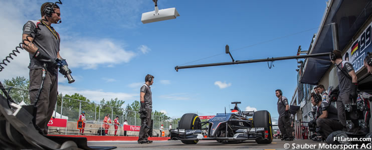 Jornada complicada para Sutil y Gutiérrez - Reporte Clasificación - GP de Canadá - Sauber 
