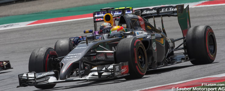 Gutiérrez perderá 10 posiciones en el GP de Gran Bretaña - Reporte Carrera - GP de Austria - Sauber
 