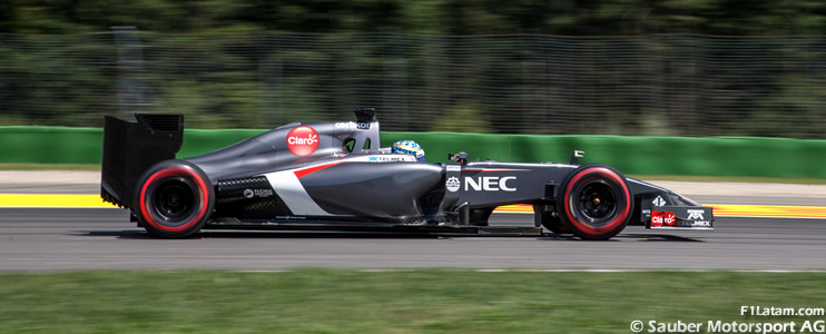 Sutil: "Es positivo finalizar cerca del top 10" - Reporte Viernes - GP de Alemania - Sauber
