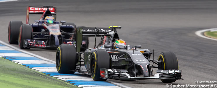 Gutiérrez: "Hice lo que pude y éste fue el resultado" - Reporte Carrera - GP de Alemania - Sauber
