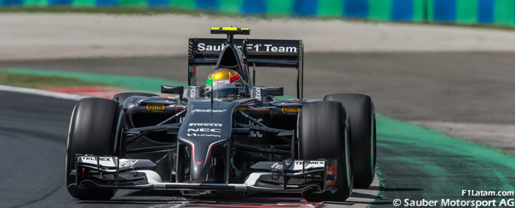 Gutierrez satisfecho por el trabajo en las dos sesiones - Reporte Viernes - GP de Hungría - Sauber
