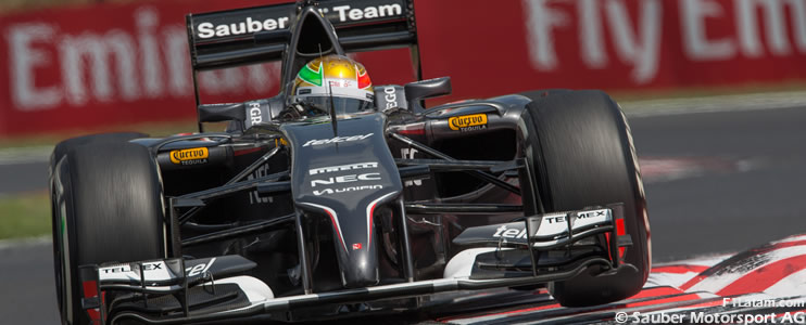 Gutiérrez y Sutil motivados por el progreso del equipo - Reporte Clasificación - GP de Hungría - Sauber
 
