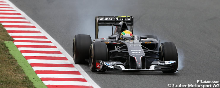 Gutiérrez y Sutil siguen luchando con el C33 - Reporte Carrera - GP de España - Sauber
 