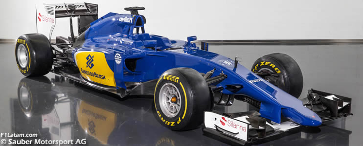 Se presenta el nuevo Sauber C34-Ferrari de Marcus Ericsson y Felipe Nasr
 