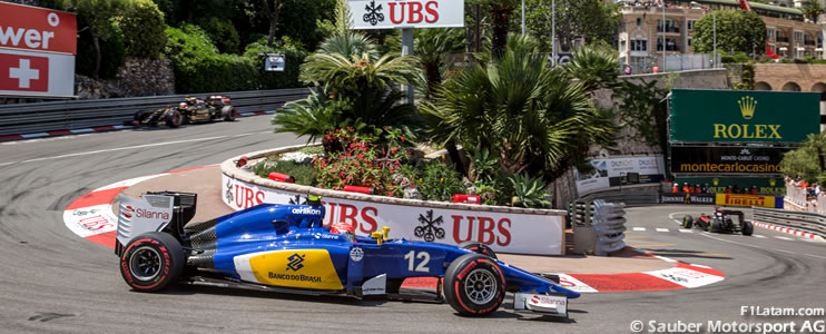 Felipe Nasr suma puntos importantes en Monte Carlo - Reporte Carrera - GP de Mónaco - Sauber
