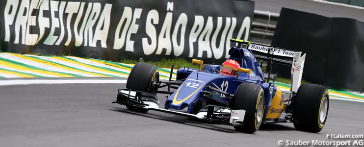 Nasr: "Sentí la energía de todas las personas que me apoyaron" - Reporte Carrera - GP de Brasil - Sauber
