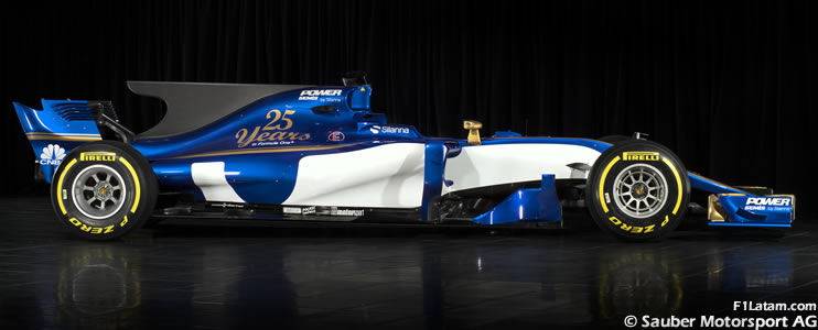 Sauber es el primer equipo en presentar la nueva generación de autos de Fórmula 1