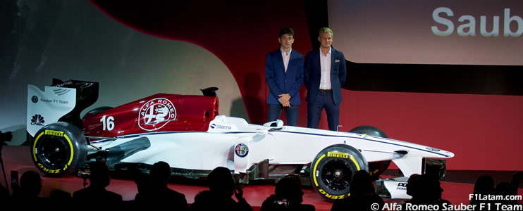 Alfa Romeo Sauber F1 Team presentó a sus pilotos para la temporada 2018