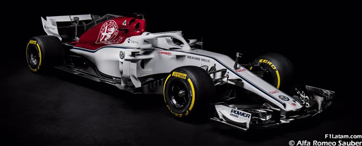 Alfa Romeo Sauber F1 Team devela su nuevo C37 para la temporada 2018
