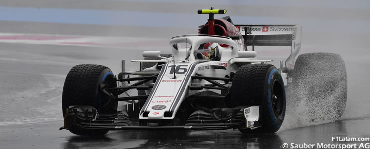 Leclerc lidera la sesión bajo la lluvia - Reporte Pruebas Libres 3 - GP de Alemania