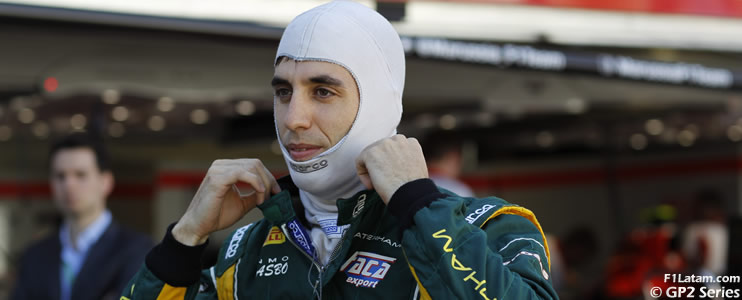 El español Sergio Canamasas realiza este jueves test aerodinámico lineal con Caterham 
