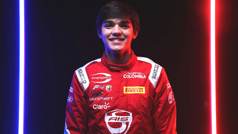 Sebastián Montoya va por el título de la F4 Italiana - Entrevista 