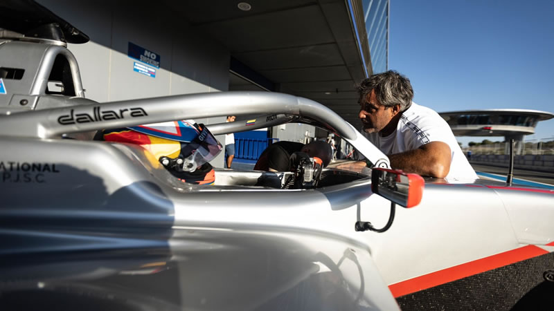 Sebastián Montoya completa tres días de pruebas y apunta a competir en F3 en 2023