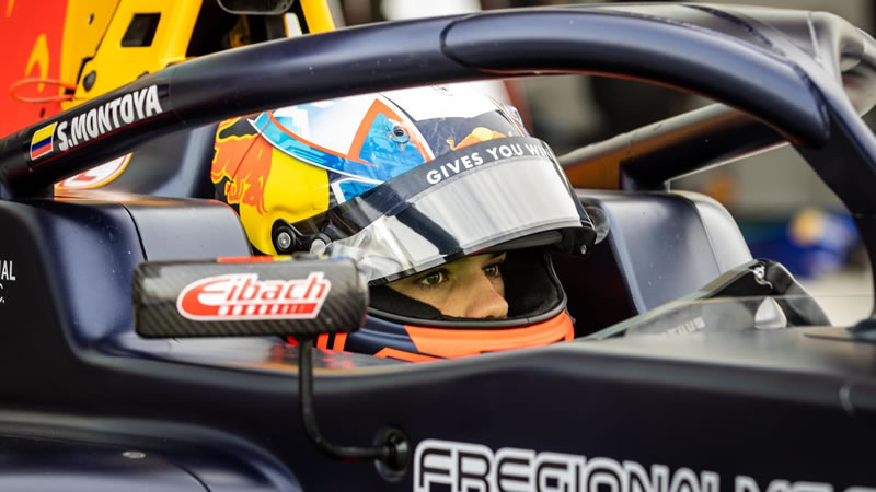 Sebastián Montoya realizó tests de F3 y se alista para final del FR MEC en Abu Dhabi