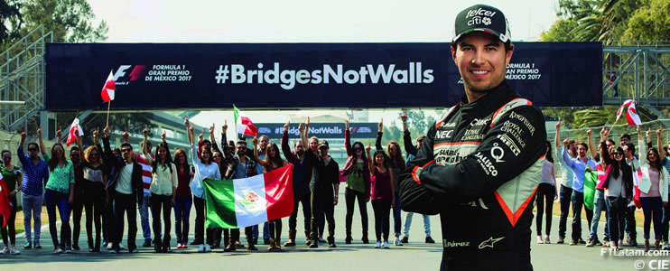 Sergio 'Checo' Pérez y el Gran Premio de México le envían un mensaje al mundo
 