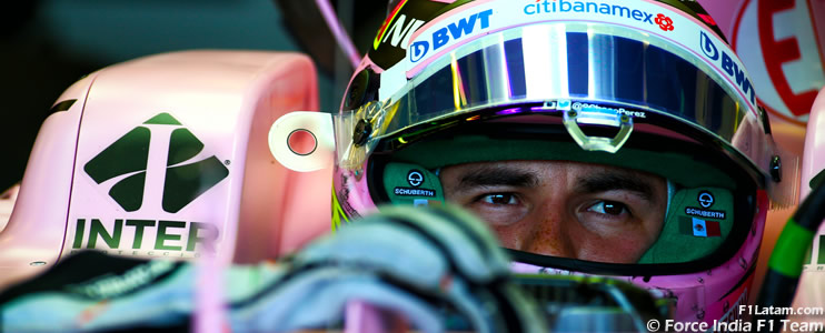 Pérez: 'Estamos encontrando un poco más de rendimiento' - Previo GP de Alemania - Force India 