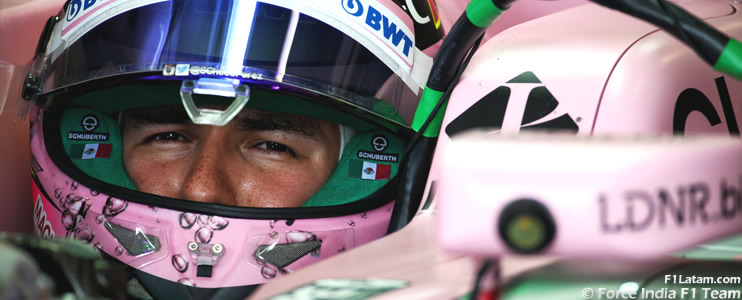 'Checo' Pérez optimista tras iniciar sumando buenos puntos en Melbourne - Previo - GP de China - Force India 