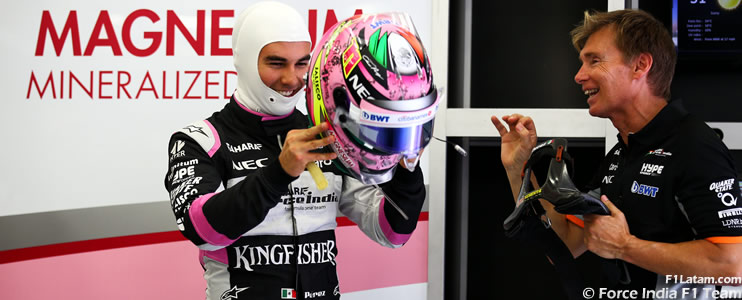 Pérez optimista con el progreso y resultados del VJM10 - Previo - GP de Rusia - Force India