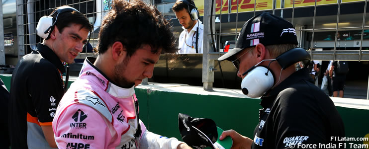 Abandono de Pérez en Bakú rompe racha de 37 carreras finalizando Grandes Premios