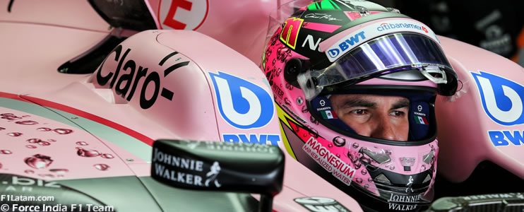 El mexicano Sergio Pérez asciende al sexto lugar en el campeonato de pilotos 