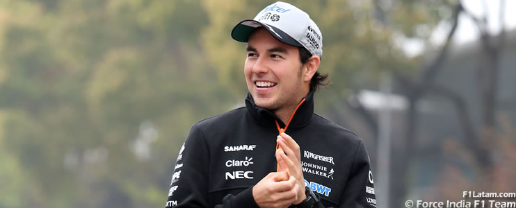 Force India anuncia la continuidad de Sergio 