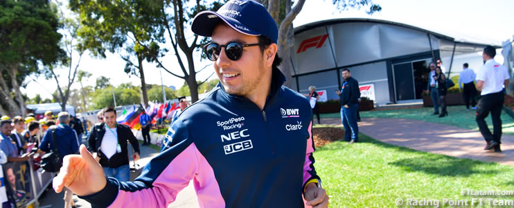 Sergio Pérez renueva con Racing Point F1 Team por tres temporadas más