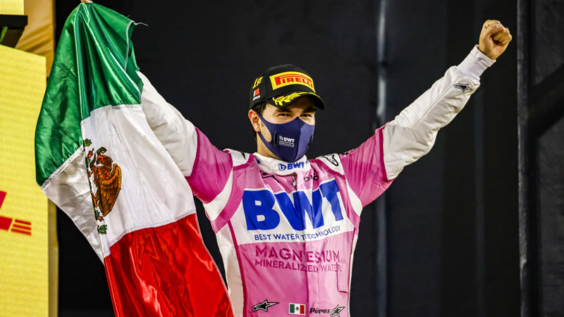 OFICIAL: Sergio Pérez será el compañero de Max Verstappen en Red Bull en 2021