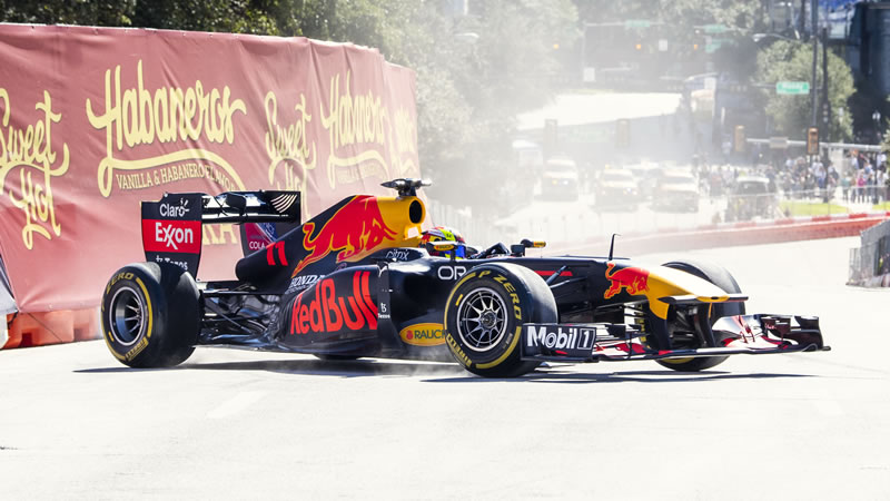 'Checo' Pérez rodará con Red Bull en las calles de Guadalajara en la semana del GP de México 