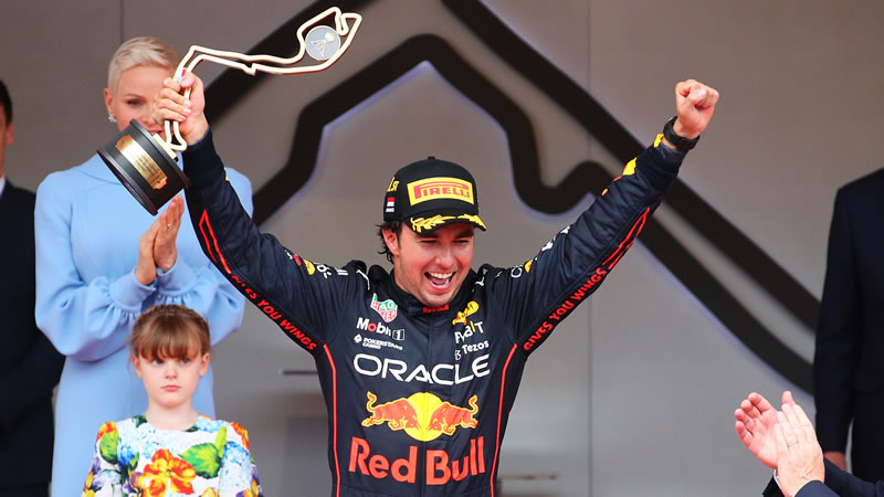 'Checo' Pérez: ''Ganar en Mónaco me ha dado más ganas de volver a estar en lo más alto'' 