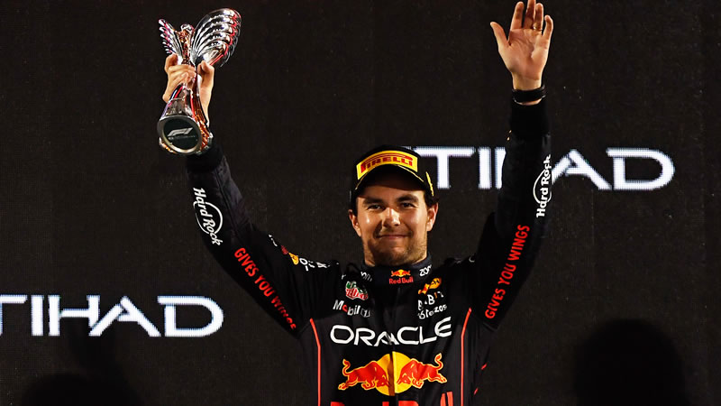 Sergio 'Checo' Pérez deja el 2022 como su mejor campaña en la F1 en doce temporadas 