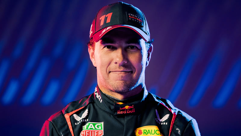 'Checo' Pérez: ''El reto es seguir progresando y ser mejores de lo que fuimos el año pasado'' 