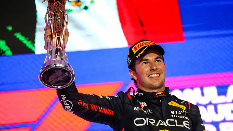 'Checo' Pérez logró su quinta victoria en F1 - Reporte Carrera - GP de Arabia Saudita 