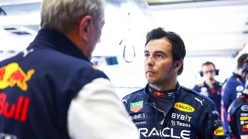 Sergio 'Checo' Pérez aceptó las disculpas de Helmut Marko por sus polémicas declaraciones 