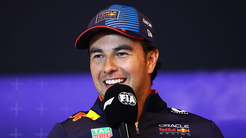 Checo Pérez: ''No me voy a ningún lado, tengo contrato. No tengo ninguna duda'' 