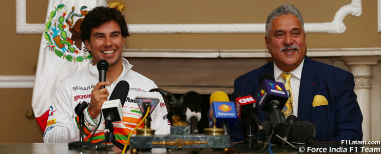 Vijay Mallya: "No fiché a Sergio Pérez por el dinero. No es mi filosofía los pay-drivers"
