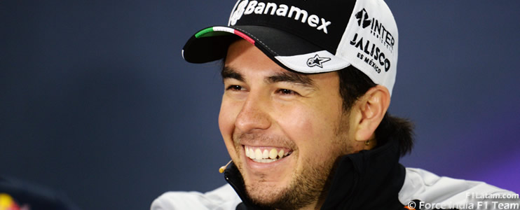 Pérez: "Todavía estoy sonriendo por el podio que logramos en Bakú" - Previo - GP de Austria - Force India
