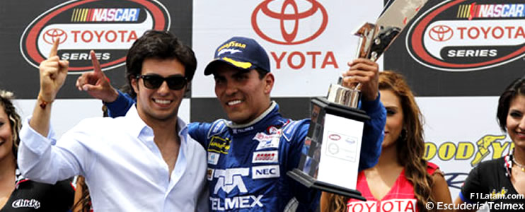 Triunfo de Antonio Pérez en la Aguascalientes 240 de la NASCAR México
 