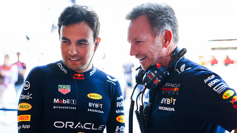 'Checo' Pérez tiene un inicio positivo en Silverstone y se alista para una buena clasificación 