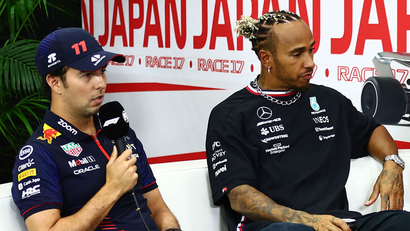 Hamilton a Pérez: ''¿Estás seguro? Siempre tienes una opinión'' 