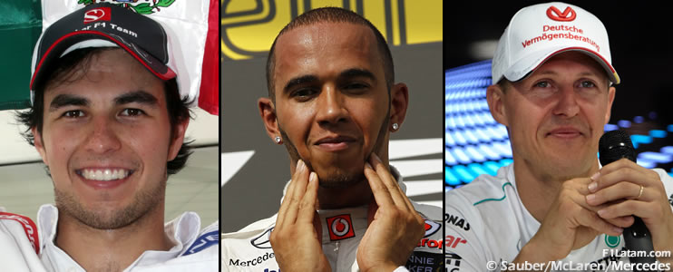 Análisis: Pérez, Hamilton y Schumacher generaron un huracán en la Fórmula 1 