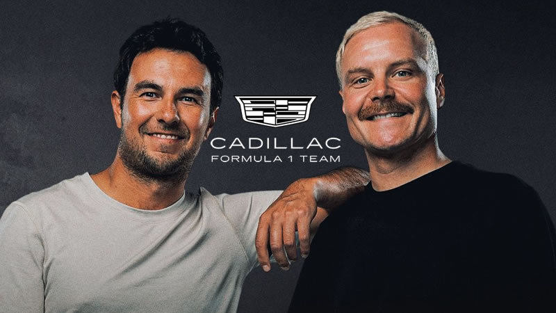 Cadillac elige a Sergio 
