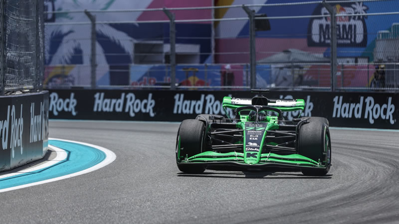 Parrilla de salida de la Sprint del GP de Miami tras penalización para Bottas 
