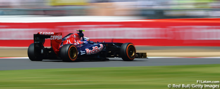 Suerte diferente para Ricciardo y Vergne - Reporte Carrera - GP de Gran Bretaña - Toro Rosso 
