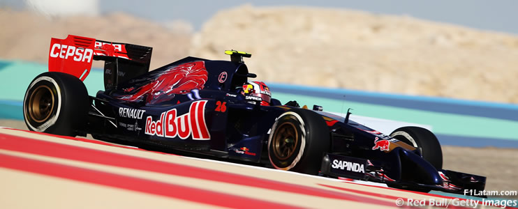 Daniil Kvyat sigue su excelente proceso de adaptación - Reporte Viernes - GP de Bahrein - Toro Rosso
 